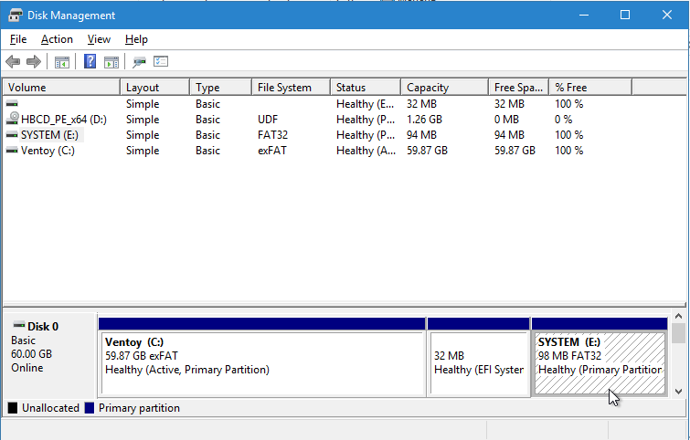 How to boot Bitlocker Encrypted VHDX beside Ventoy